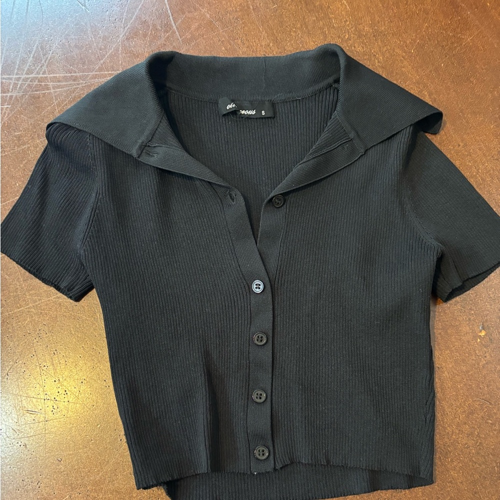 Olivaceous crop top